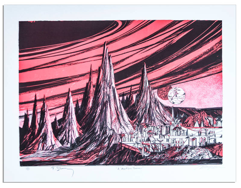 Illustration for article titled Some Of The Brilliant Art You Could Own From Ray Bradbury's Collection